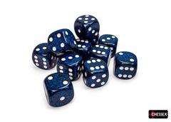 Speckled Stealth 16mm d6 Dice Block (12 dice) - CHX25746